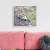 トカゲ キャンバスプリント (インサイチュ (リビング))