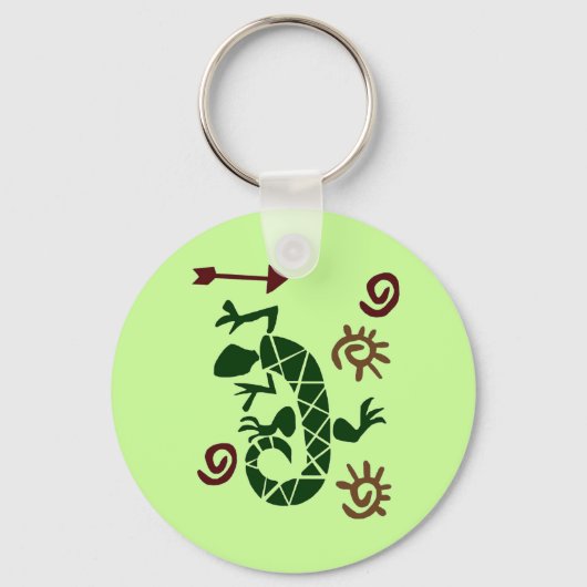 トカゲ キーホルダー (正面)