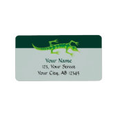 トカゲ·グリーン ラベル (正面)