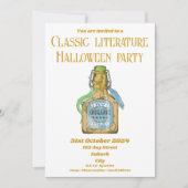 トカゲ・シェークスピア・マクベスの脚 案内状 (正面)