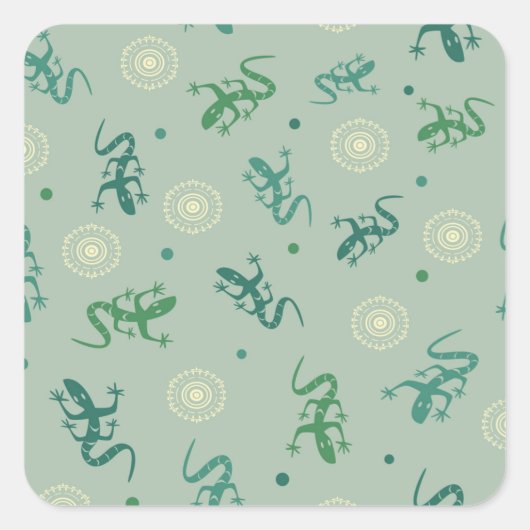 トカゲ スクエアシール (正面)