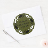 トカゲ ステッカー 個人用 トカゲ アート ステッカー (封筒)