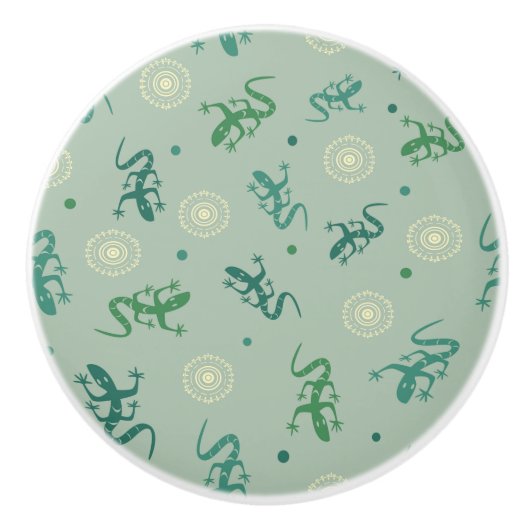 トカゲ セラミックノブ (正面)