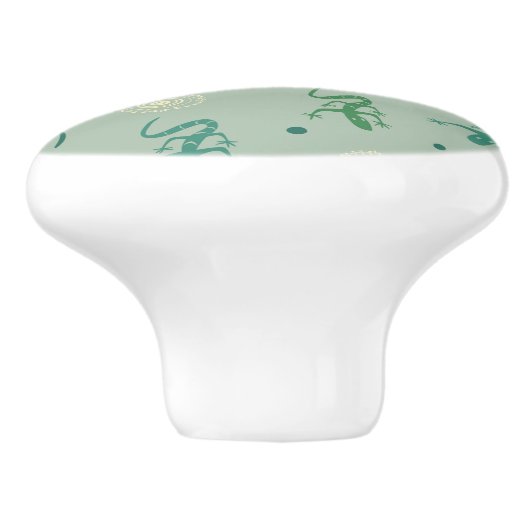 トカゲ セラミックノブ (側面)