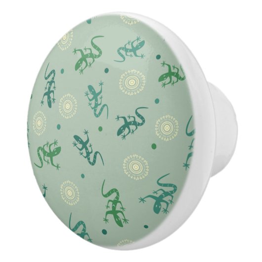 トカゲ セラミックノブ (右)