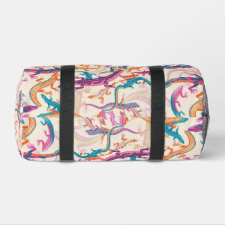 トカゲ ダッフルバッグ