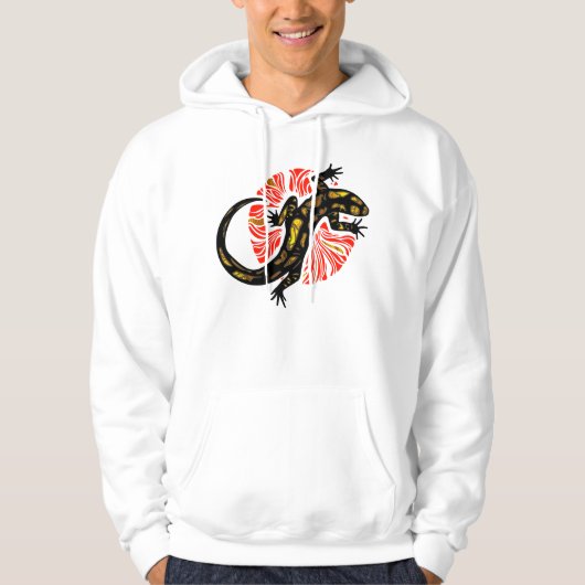 トカゲ パーカ (正面)