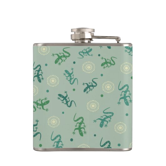 トカゲ フラスク (裏面)