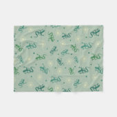 トカゲ フリースブランケット (正面(横))