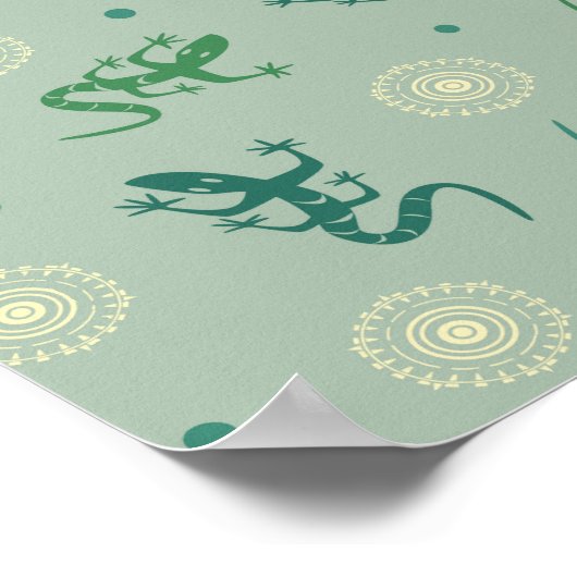 トカゲ ポスター (角)