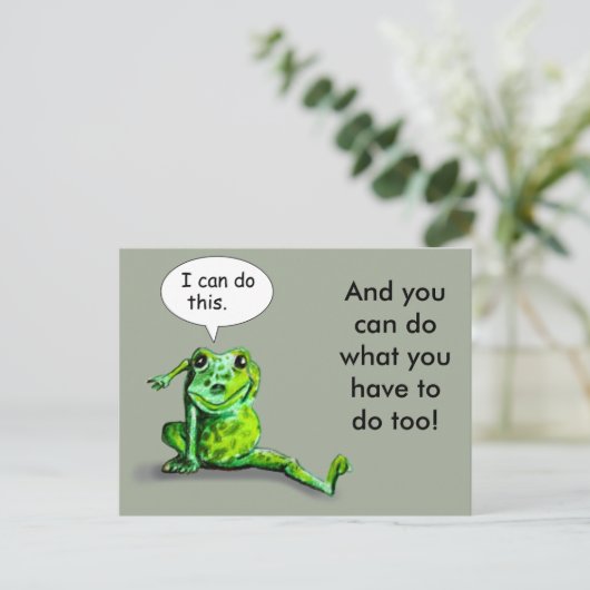 トカゲ ポストカード (スタンド正面)