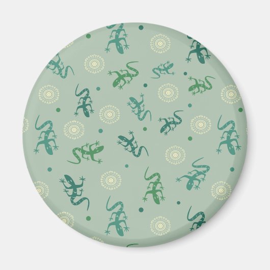 トカゲ マグネット (正面)