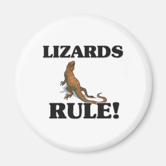 トカゲ・ルール！ マグネット (正面)