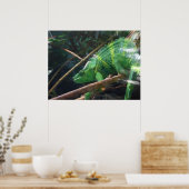 トカゲ，爬虫類，カメレオン，自然ウォールポスター ポスター (キッチン)
