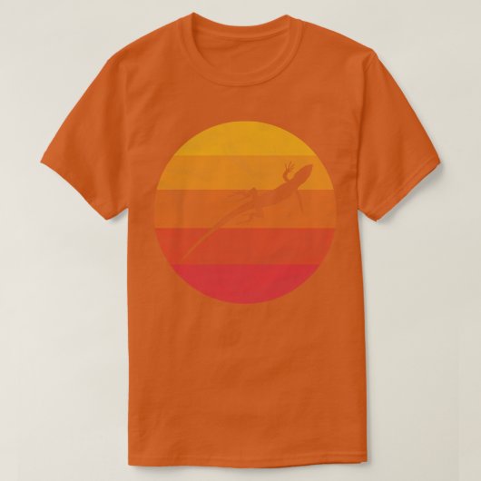 トカゲ Tシャツ (デザイン正面)