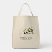 トカスタムートバッグオリブ素朴リーブランチ トートバッグ (裏面)