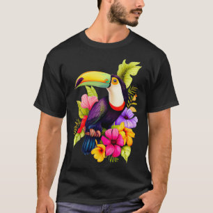 トカンハイビスカスの花は女性の子供たち夏のtr tシャツ