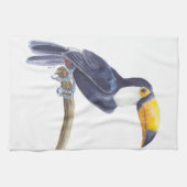 トカン、熱帯鳥 キッチンタオル (横)