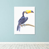 トカン、熱帯鳥 キャンバスプリント (インサイチュ (ウッドフロア))