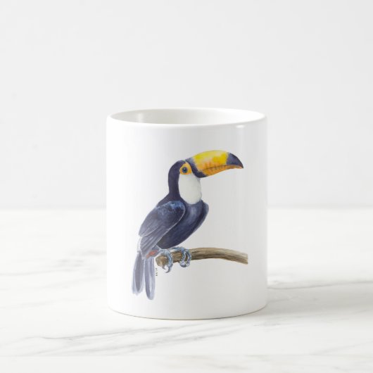 トカン、熱帯鳥 コーヒーマグカップ (中央)