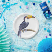 トカン、熱帯鳥 ペーパープレート (パーティー)