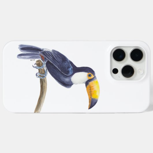トカン、熱帯鳥 Case-Mate iPhoneケース (裏面 (横))
