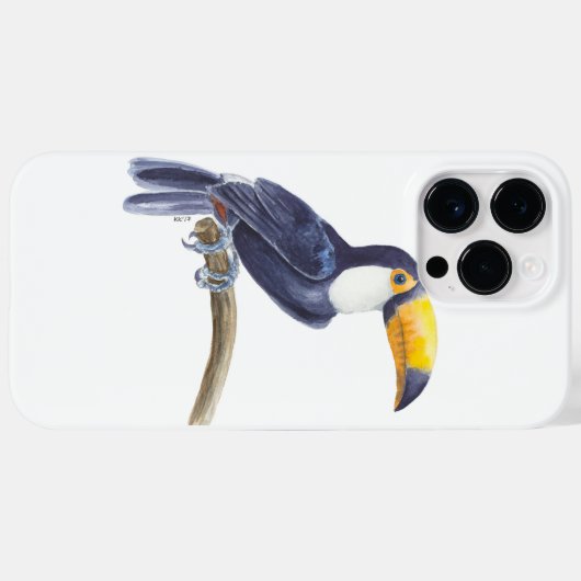 トカン、熱帯鳥 Case-Mate iPhoneケース (裏面 (横))