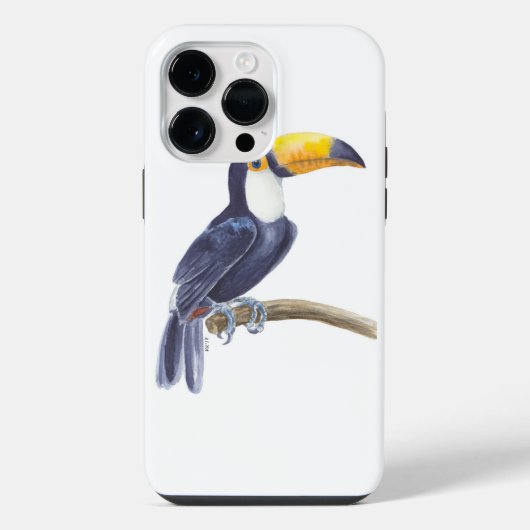 トカン、熱帯鳥 iPhoneケース (裏面)