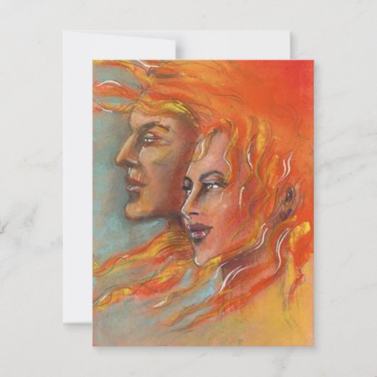 トガパーティー招待状 ギリシャ神 神様/女神 招待状 (正面)