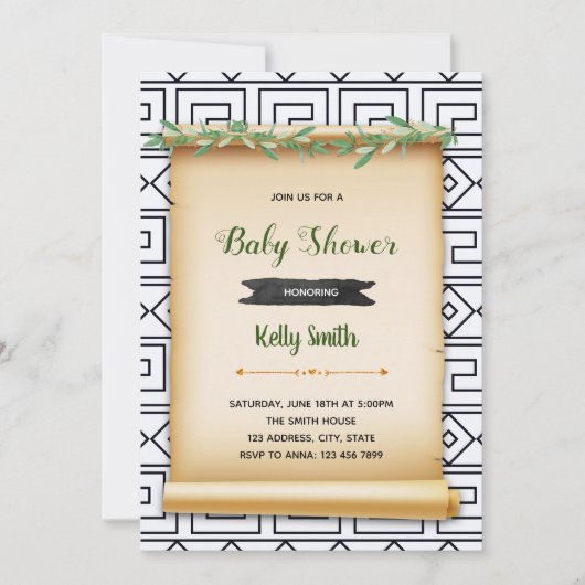 トガパーティー招待状 招待状 (正面)