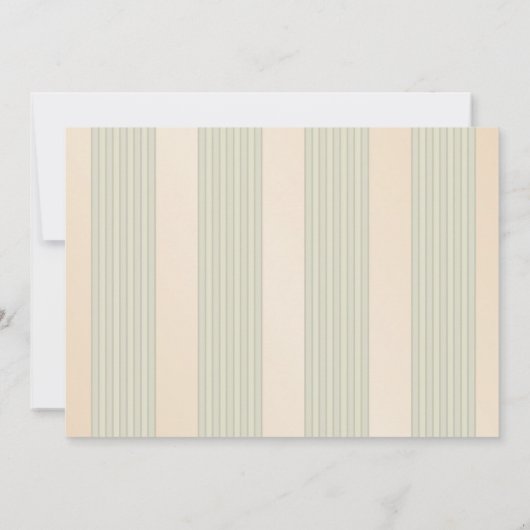 トガパーティー誕生日アイビースクロール古代ローマ写真 招待状 (裏面)