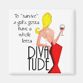 トガ生き延びルはロッタのディヴァの全容を得る マグネット (正面)