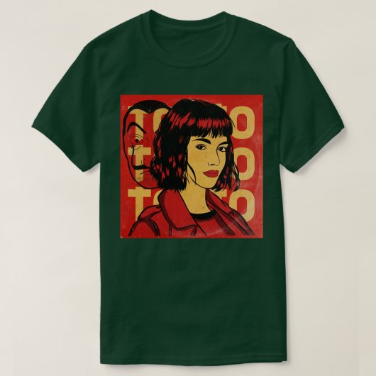 トキオラカーサデパペル Tシャツ (デザイン正面)