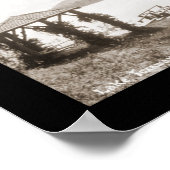 トキサウェイ湖NCボート写真1911 ポスター (角)