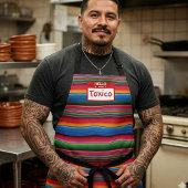 トキシコ メキシカン サラペプリント エプロン