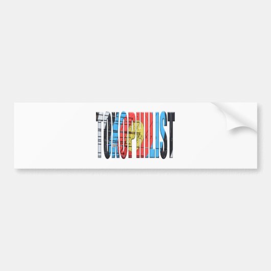 トキソフィリスト – アーチャー バンパーステッカー (正面)