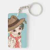 トキ中国のパパ キーホルダー (裏面)