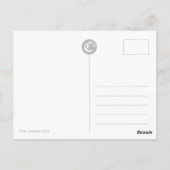 トキ素晴らしサシCC0757 ポストカード (裏面)