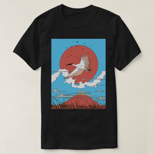 トキ Tシャツ (デザイン正面)