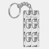 トクラシックラベルトレーラキャラバンサンダーコーブ キーホルダー (正面左)