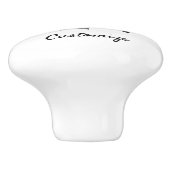 トクラシックラベルトレーラキャラバンサンダーコーブ セラミックノブ (側面)