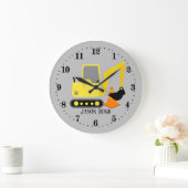 トクールラック名のディガー ラージ壁時計 (ホーム)