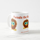 トグルザカディウジー – お尻ドリンクマグ コーヒーマグカップ (正面左)