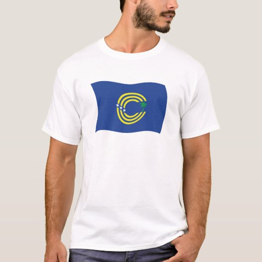 トケラウの旗のTシャツ Tシャツ (正面)