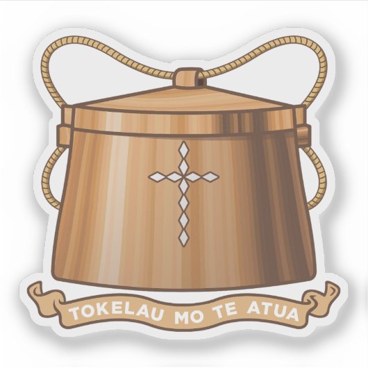 トケラウの紋章 シール (正面)