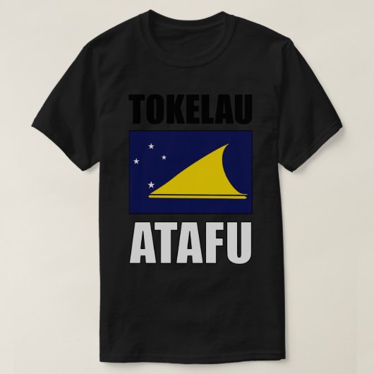 トケラウ国旗 Tシャツ (デザイン正面)