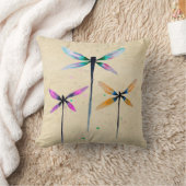 トゲかわいらしバエの水色は素朴 クッション (ブランケット)