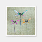 トゲかわいらしバエの水色は素朴 スタンダードカクテルナプキン (正面)