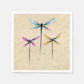 トゲかわいらしバエの水色は素朴 スタンダードカクテルナプキン (正面)