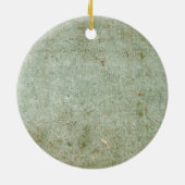 トゲかわいらしバエの水色は素朴 セラミックオーナメント (裏面)